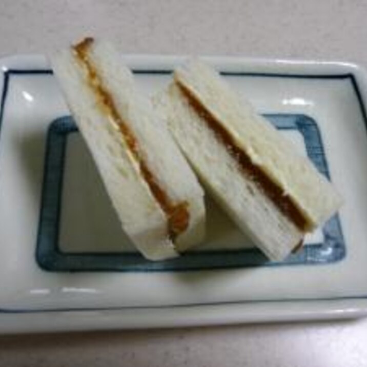 ☆梅ジャムバターのサンドイッチ☆